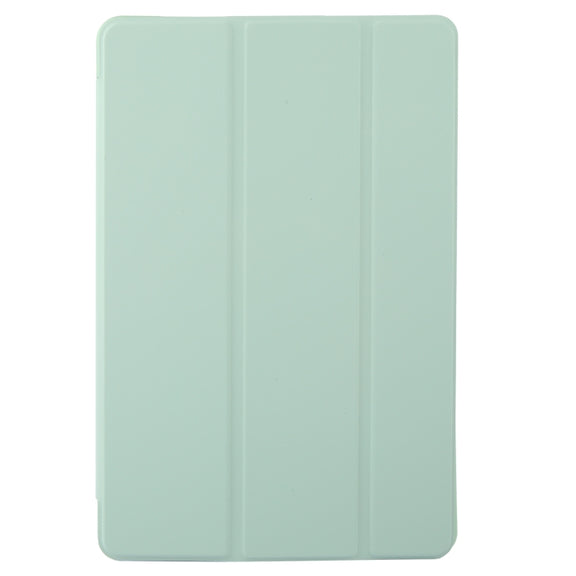 For Lenovo Tab M11/ Xiaoxin Pad 11 2024 Tri-fold Silicone Leather Tablet Case(Green)