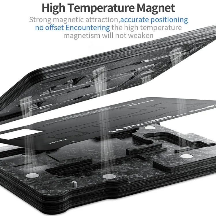 Qianli Magnetic Middle Layer BGA Reballing Platform For iPhone 15 Series - free shipping - PMC TechLife - Order now!