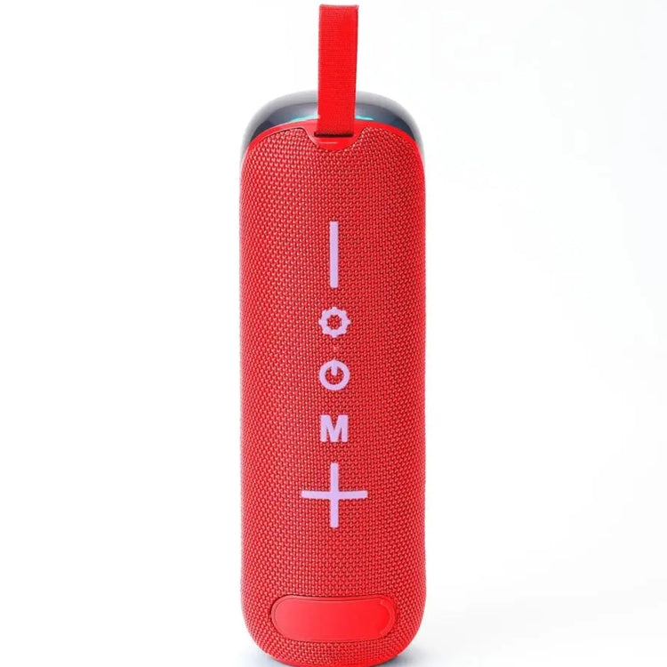 T&G TG-384 Mini Portable Bluetooth Speaker Support TF / U-disk / RGB Light(Red) - free shipping - PMC Jewellery - Order now!