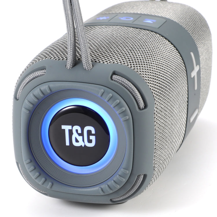 T&G TG-668 Wireless Bluetooth Speaker Portable TWS Subwoofer with Handle(Grey) - free shipping - PMC Jewellery - Order now!