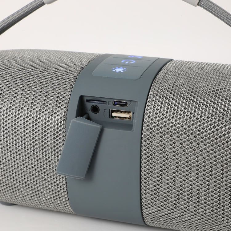 T&G TG-668 Wireless Bluetooth Speaker Portable TWS Subwoofer with Handle(Grey) - free shipping - PMC Jewellery - Order now!