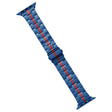 For Apple Watch Series 9 41mm Stainless Steel Watch Band(Blue Red) - free shipping - PMC TechLife - Order now!