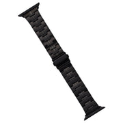 For Apple Watch SE 40mm Stainless Steel Watch Band(Black)