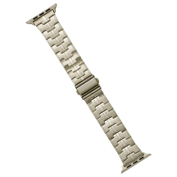 For Apple Watch Series 5 40mm Stainless Steel Watch Band(Titanium)