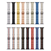 For Apple Watch 38mm Stainless Steel Watch Band(Titanium)