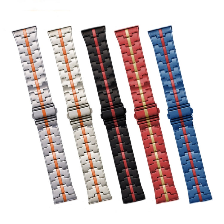 22mm Stainless Steel Watch Band(Black) - 22mm Bands by PMC TechLife | Online Shopping South Africa | PMC TechLife