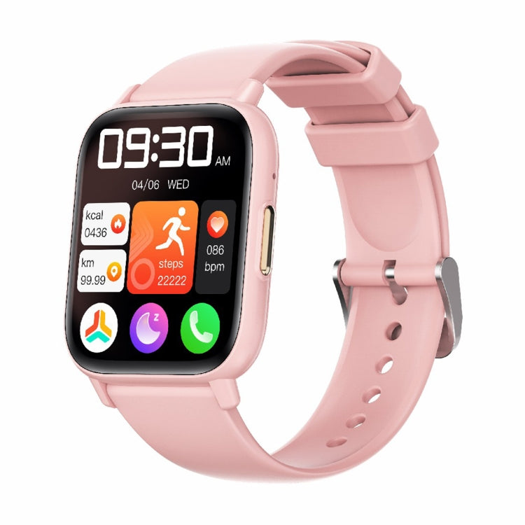 DM60+ 1.83 inch BT5.2 Smart Sport Watch, Support Bluetooth Call / Sleep / Blood Sugar / Blood Oxygen / Temperature / Heart Rate / Blood Pressure Health Monitor(Pink) - Smart Watches by PMC TechLife | Online Shopping South Africa | PMC TechLife