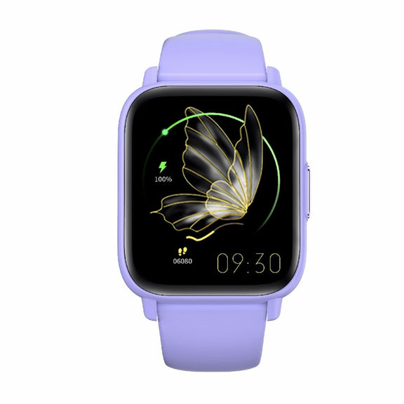 DM60+ 1.83 inch BT5.2 Smart Sport Watch, Support Bluetooth Call / Sleep / Blood Sugar / Blood Oxygen / Temperature / Heart Rate / Blood Pressure Health Monitor(Purple)