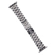 For Apple Watch Series 2 38mm Five-Beads Stainless Steel Watch Band(Silver) - free shipping - PMC TechLife - Order now!