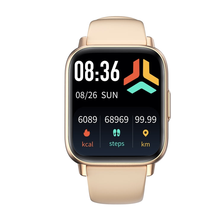 DM05 1.83 inch BT5.2 Smart Sport Watch, Support Sleep / Heart Rate / Blood Oxygen / Temperature / Heart Sugar/ Blood Pressure Health Monitor(Gold) - Smart Watches by PMC TechLife | Online Shopping South Africa | PMC TechLife