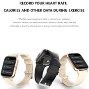 DM05 1.83 inch BT5.2 Smart Sport Watch, Support Sleep / Heart Rate / Blood Oxygen / Temperature / Heart Sugar/ Blood Pressure Health Monitor(Black)