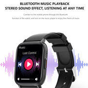 DM05 1.83 inch BT5.2 Smart Sport Watch, Support Sleep / Heart Rate / Blood Oxygen / Temperature / Heart Sugar/ Blood Pressure Health Monitor(Black)