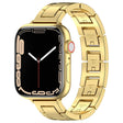 For Apple Watch 42mm H Slim Stainless Steel Watch Band(Gold) - free shipping - PMC TechLife - Order now!
