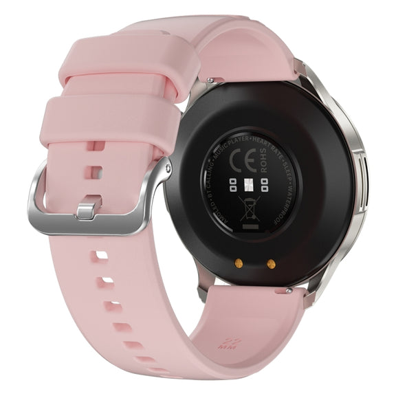 J45 1.43 inch BT5.1 Smart Sport Watch, Support Sleep / Heart Rate / Blood Oxygen / Blood Pressure Health Monitor(Pink)