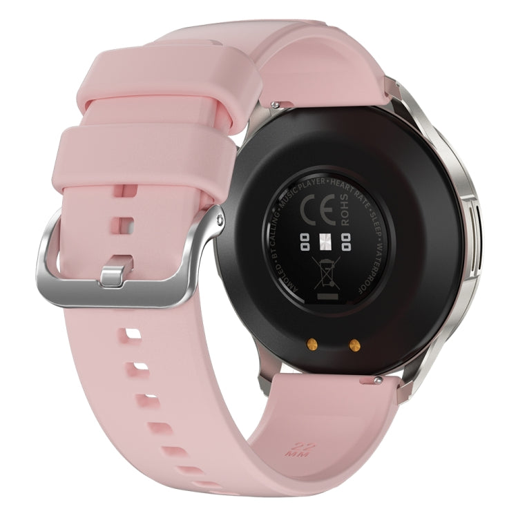 J45 1.43 inch BT5.1 Smart Sport Watch, Support Sleep / Heart Rate / Blood Oxygen / Blood Pressure Health Monitor(Pink)