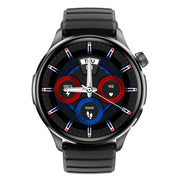 J45 1.43 inch BT5.1 Smart Sport Watch, Support Sleep / Heart Rate / Blood Oxygen / Blood Pressure Health Monitor(Black)