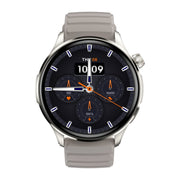 J45 1.43 inch BT5.1 Smart Sport Watch, Support Sleep / Heart Rate / Blood Oxygen / Blood Pressure Health Monitor(Grey)