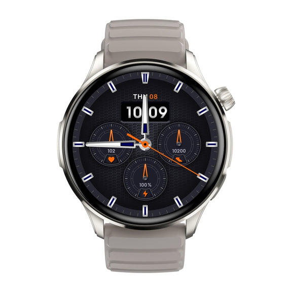 J45 1.43 inch BT5.1 Smart Sport Watch, Support Sleep / Heart Rate / Blood Oxygen / Blood Pressure Health Monitor(Grey)