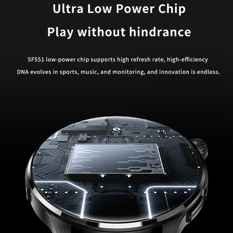 J45 1.43 inch BT5.1 Smart Sport Watch, Support Sleep / Heart Rate / Blood Oxygen / Blood Pressure Health Monitor(Black) - free shipping - PMC TechLife - Order now!