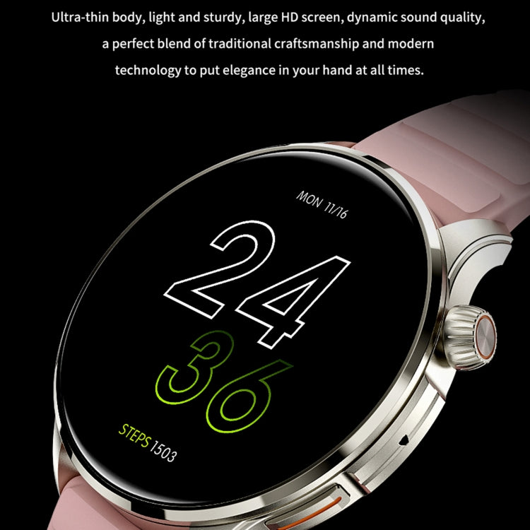 J45 1.43 inch BT5.1 Smart Sport Watch, Support Sleep / Heart Rate / Blood Oxygen / Blood Pressure Health Monitor(Grey)