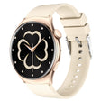 QX10 1.43 inch BT5.2 Smart Sport Watch, Support Sleep / Heart Rate / Blood Oxygen / Blood Pressure Health Monitor(Beige) - Smart Watches by PMC TechLife | Online Shopping South Africa | PMC TechLife
