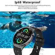 QX10 1.43 inch BT5.2 Smart Sport Watch, Support Sleep / Heart Rate / Blood Oxygen / Blood Pressure Health Monitor(Black)