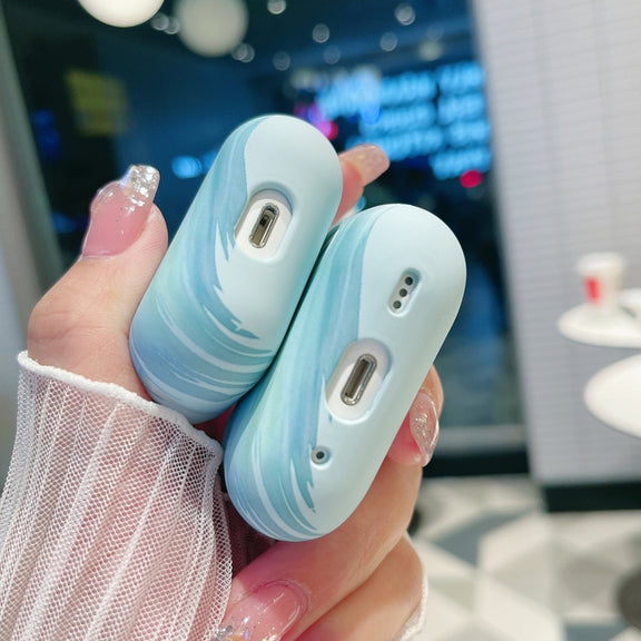 For AirPods Pro Panda PC Matte Earphone Protective Case