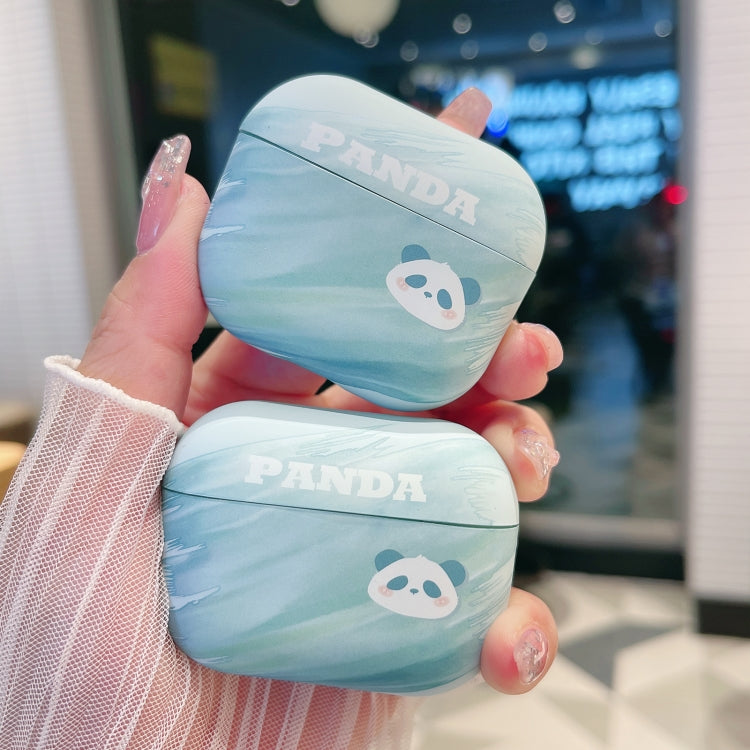 For AirPods Pro Panda PC Matte Earphone Protective Case