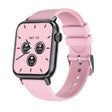 QS08 PRO 1.83 inch BT5.2 Smart Sport Watch, Support Sleep / Heart Rate / Blood Oxygen / Temperature / Blood Pressure Health Monitor(Black+Pink) - Smart Watches by PMC TechLife | Online Shopping South Africa | PMC TechLife