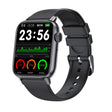 QS08 PRO 1.83 inch BT5.2 Smart Sport Watch, Support Sleep / Heart Rate / Blood Oxygen / Temperature / Blood Pressure Health Monitor(Black+Black) - Smart Watches by PMC TechLife | Online Shopping South Africa | PMC TechLife