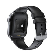 QS08 PRO 1.83 inch BT5.2 Smart Sport Watch, Support Sleep / Heart Rate / Blood Oxygen / Temperature / Blood Pressure Health Monitor(Black+Black)