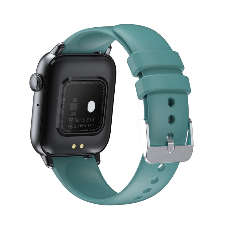 QS08 PRO 1.83 inch BT5.2 Smart Sport Watch, Support Sleep / Heart Rate / Blood Oxygen / Temperature / Blood Pressure Health Monitor(Black+Green) - Smart Watches by PMC TechLife | Online Shopping South Africa | PMC TechLife