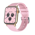 QS08 PRO 1.83 inch BT5.2 Smart Sport Watch, Support Sleep / Heart Rate / Blood Oxygen / Temperature / Blood Pressure Health Monitor(Gold+Pink) - Smart Watches by PMC TechLife | Online Shopping South Africa | PMC TechLife