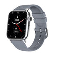 QS08 PRO 1.83 inch BT5.2 Smart Sport Watch, Support Sleep / Heart Rate / Blood Oxygen / Temperature / Blood Pressure Health Monitor(Silver+Grey) - Smart Watches by PMC TechLife | Online Shopping South Africa | PMC TechLife