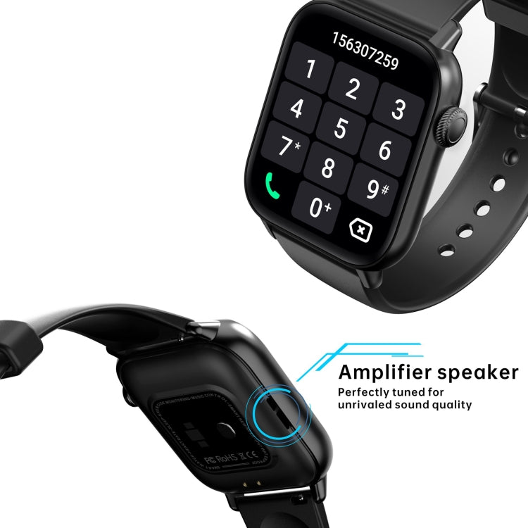 QS08 PRO 1.83 inch BT5.2 Smart Sport Watch, Support Sleep / Heart Rate / Blood Oxygen / Temperature / Blood Pressure Health Monitor(Gold+Pink) - Smart Watches by PMC TechLife | Online Shopping South Africa | PMC TechLife