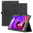 For T-Mobile REVVL Tab 5G 2023 Skin Texture Leather Tablet Case with Holder(Black) - Others by PMC TechLife | Online Shopping South Africa | PMC TechLife | Buy Now Pay Later Mobicred