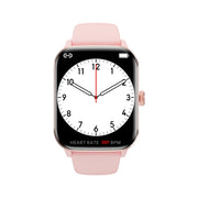 QS11 1.91 inch BT5.2 Smart Sport Watch, Support Sleep / Heart Rate / Blood Oxygen / Temperature / Blood Pressure Health Monitor(Pink)