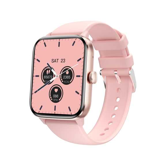 QS11 1.91 inch BT5.2 Smart Sport Watch, Support Sleep / Heart Rate / Blood Oxygen / Temperature / Blood Pressure Health Monitor(Pink)