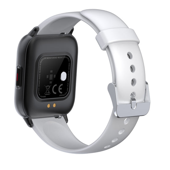 QS16 Pro 1.83 inch BT5.0 Smart Sport Watch, Support Bluetooth Call / Sleep / Blood Oxygen / Temperature / Heart Rate / Blood Pressure Health Monitor(White)