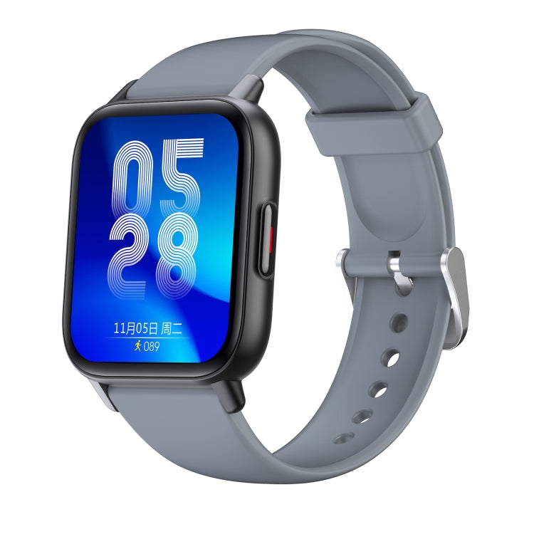 QS16 Pro 1.83 inch BT5.0 Smart Sport Watch, Support Bluetooth Call / Sleep / Blood Oxygen / Temperature / Heart Rate / Blood Pressure Health Monitor(Grey) - Smart Watches by PMC TechLife | Online Shopping South Africa | PMC TechLife