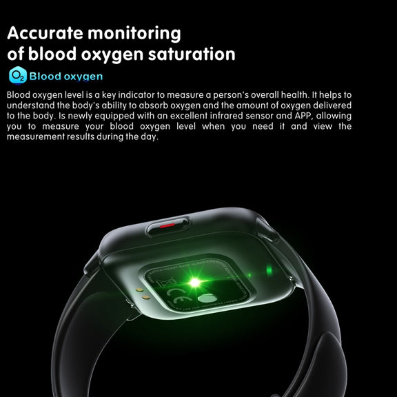 QS16 Pro 1.83 inch BT5.0 Smart Sport Watch, Support Bluetooth Call / Sleep / Blood Oxygen / Temperature / Heart Rate / Blood Pressure Health Monitor(Grey)