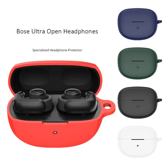 For Bose Ultra Open Wireless Earphone Silicone Protective Case(Red)