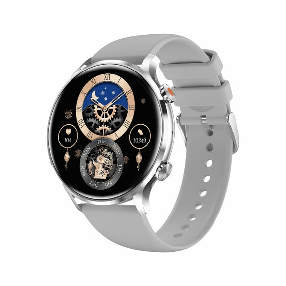 QS40 1.39 inch BT5.2 Smart Sport Watch, Support Bluetooth Call / Sleep / Blood Oxygen / Temperature / Heart Rate / Blood Pressure Health Monitor(Grey)