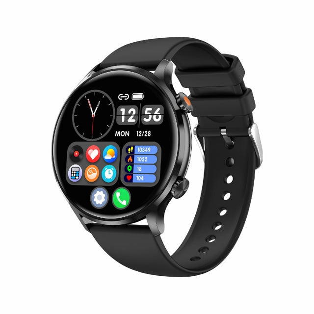 QS40 1.39 inch BT5.2 Smart Sport Watch, Support Bluetooth Call / Sleep / Blood Oxygen / Temperature / Heart Rate / Blood Pressure Health Monitor(Black)