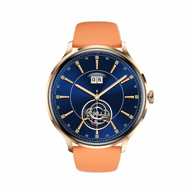 QS80 1.39 inch BT5.2 Smart Sport Watch, Support Bluetooth Call / Sleep / Blood Oxygen / Temperature / Heart Rate / Blood Pressure Health Monitor(Orange) - Smart Watches by PMC TechLife | Online Shopping South Africa | PMC TechLife