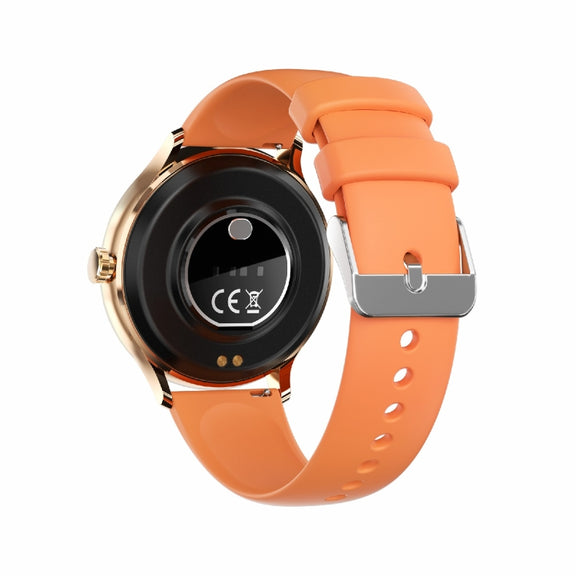 QS80 1.39 inch BT5.2 Smart Sport Watch, Support Bluetooth Call / Sleep / Blood Oxygen / Temperature / Heart Rate / Blood Pressure Health Monitor(Orange)