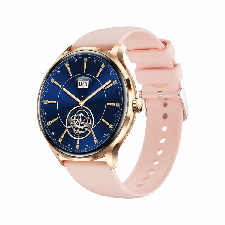 QS80 1.39 inch BT5.2 Smart Sport Watch, Support Bluetooth Call / Sleep / Blood Oxygen / Temperature / Heart Rate / Blood Pressure Health Monitor(Pink) - Smart Watches by PMC TechLife | Online Shopping South Africa | PMC TechLife