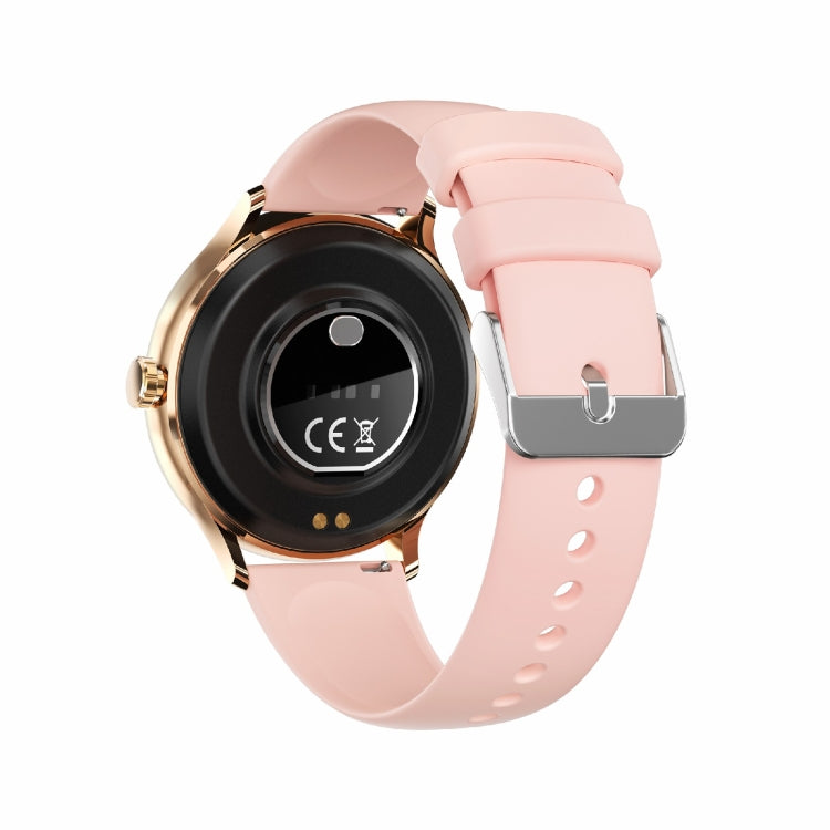 QS80 1.39 inch BT5.2 Smart Sport Watch, Support Bluetooth Call / Sleep / Blood Oxygen / Temperature / Heart Rate / Blood Pressure Health Monitor(Pink) - Smart Watches by PMC TechLife | Online Shopping South Africa | PMC TechLife