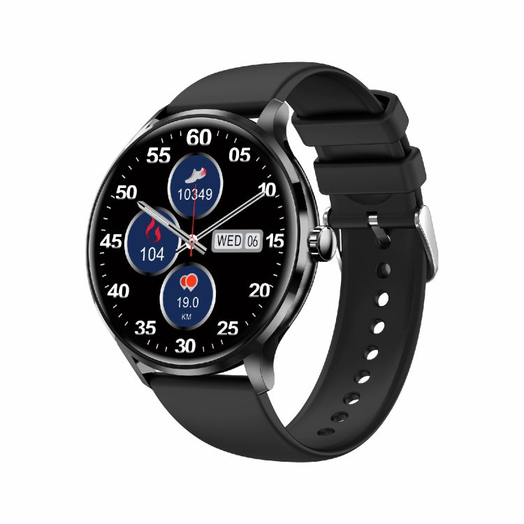 QS80 1.39 inch BT5.2 Smart Sport Watch, Support Bluetooth Call / Sleep / Blood Oxygen / Temperature / Heart Rate / Blood Pressure Health Monitor(Black) - Smart Watches by PMC TechLife | Online Shopping South Africa | PMC TechLife