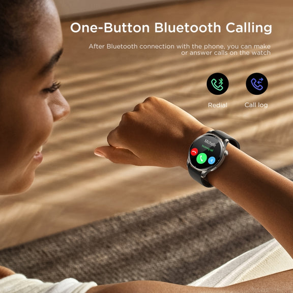 JOYROOM JR-FV1 Venture Series 1.43 inch Bluetooth Call Smart Watch Supports Sleep Monitoring/Blood Oxygen Detection(Dark Grey)